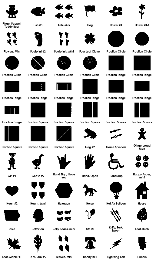 die cuts