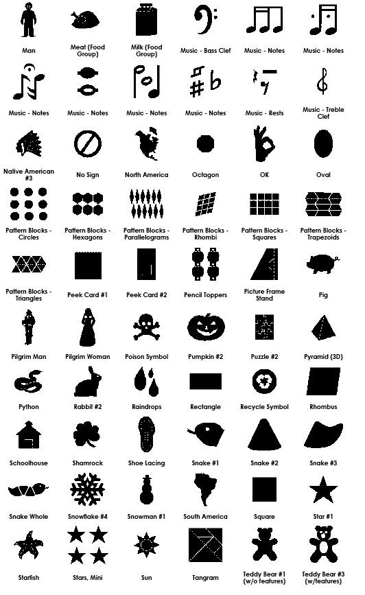 die cuts